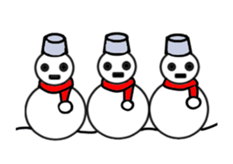 Sticker of the winter event sticker #14256314