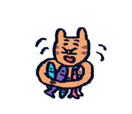 PontaAndChusuke'sDailyLife sticker #14256459
