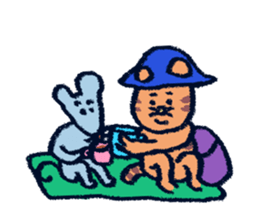 PontaAndChusuke'sDailyLife sticker #14256463