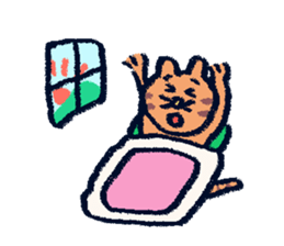 PontaAndChusuke'sDailyLife sticker #14256470
