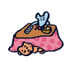 PontaAndChusuke'sDailyLife sticker #14256473