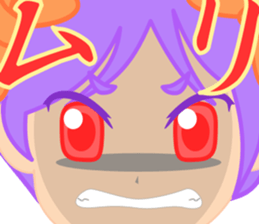 Tsundere JK Konoha tyan sticker #14256546