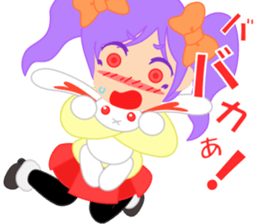 Tsundere JK Konoha tyan sticker #14256552