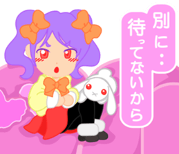 Tsundere JK Konoha tyan sticker #14256554