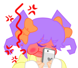 Tsundere JK Konoha tyan sticker #14256556