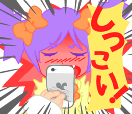 Tsundere JK Konoha tyan sticker #14256557