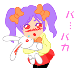 Tsundere JK Konoha tyan sticker #14256562