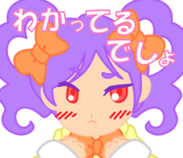 Tsundere JK Konoha tyan sticker #14256566