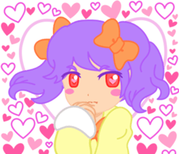 Tsundere JK Konoha tyan sticker #14256570