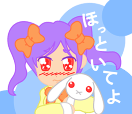 Tsundere JK Konoha tyan sticker #14256574