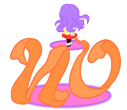 Tsundere JK Konoha tyan sticker #14256581