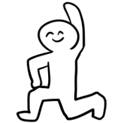 Alphabet formed by human(s)