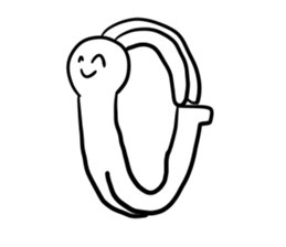 Alphabet formed by human(s) sticker #14256716