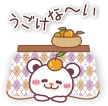 Chocolatebear -winter- sticker #14257419
