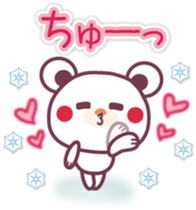 Chocolatebear -winter- sticker #14257442