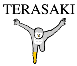 Owl's name is Terazaki sticker #14257495