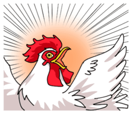 Year of the Rooster!Sticker sticker #14257670
