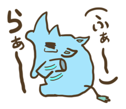 Rau of Tiny Rhinoceros sticker #14257949