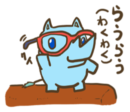 Rau of Tiny Rhinoceros sticker #14257968