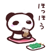 Moving panda sticker2 sticker #14258049