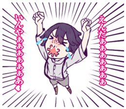 No vocabulary boy sticker #14258325