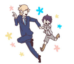 No vocabulary boy sticker #14258333