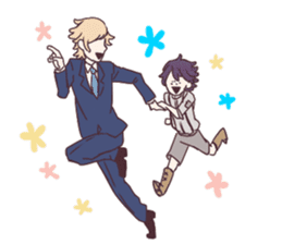 No vocabulary boy sticker #14258333