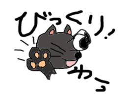 yomogi-cat2 regular-size sticker #14258701