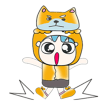 Hi!! My name is Shiba and dog.^^ sticker #14258851