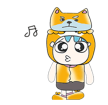 Hi!! My name is Shiba and dog.^^ sticker #14258853