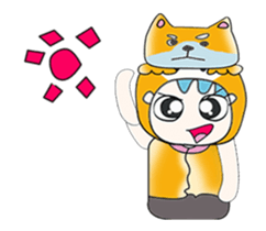 Hi!! My name is Shiba and dog.^^ sticker #14258854