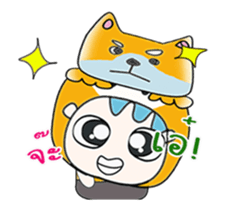 Hi!! My name is Shiba and dog.^^ sticker #14258856