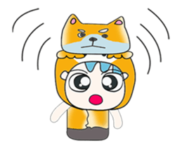 Hi!! My name is Shiba and dog.^^ sticker #14258858
