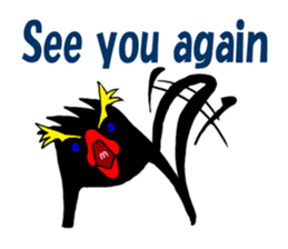 IWA-SAN in the world. sticker #14259603