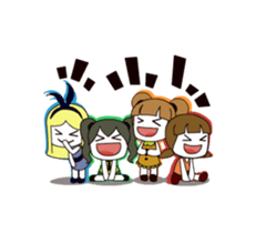 Sassy Sassy Girls sticker #14259667