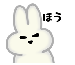 Plain rabbit of all sticker #14259842