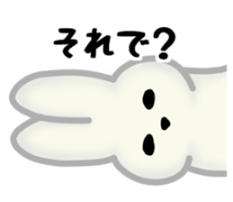 Plain rabbit of all sticker #14259867