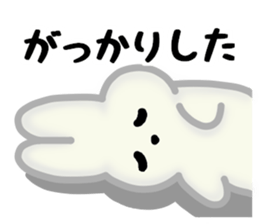Plain rabbit of all sticker #14259875