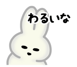 Plain rabbit of all sticker #14259876