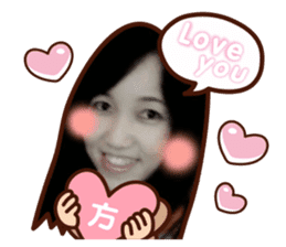 FangFang with J and Cats Daily sticker #14260089