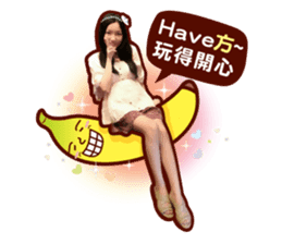 FangFang with J and Cats Daily sticker #14260100