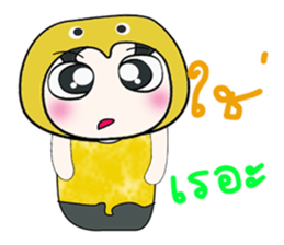 Hello my name is Yoshi...^^ sticker #14260703