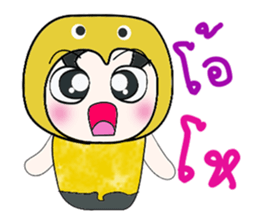 Hello my name is Yoshi...^^ sticker #14260705