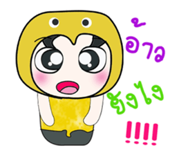 Hello my name is Yoshi...^^ sticker #14260709