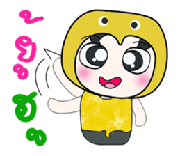 Hello my name is Yoshi...^^ sticker #14260711