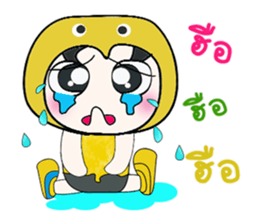 Hello my name is Yoshi...^^ sticker #14260714