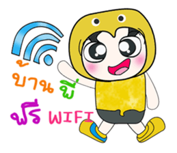 Hello my name is Yoshi...^^ sticker #14260731