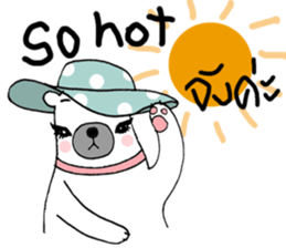 Bear Eye Girl sticker #14261502