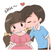 Funny Couple In Love sticker #14261810
