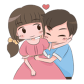 Funny Couple In Love sticker #14261830